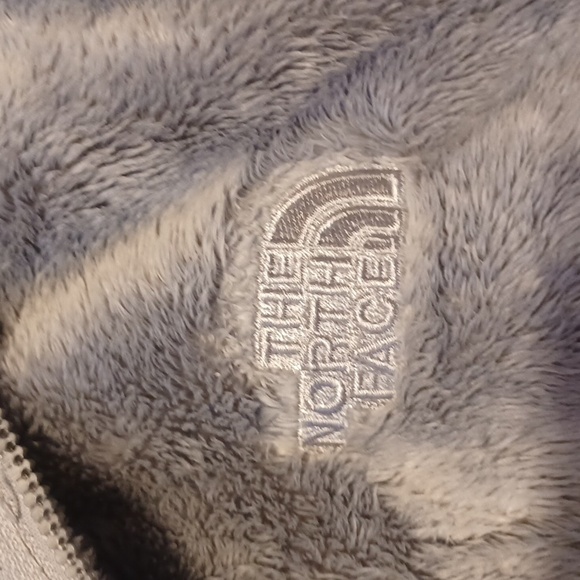 The North Face Soft Gray Fleece Jacket Size Sp - Picture 2 of 5